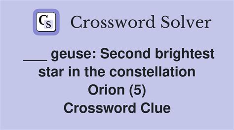 constellation crossword clue|Star constellation (5) Crossword Clue